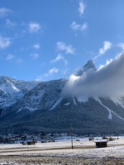 Obraz premium snow covered mountains
