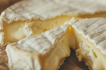 Close Up of Cheese on Table