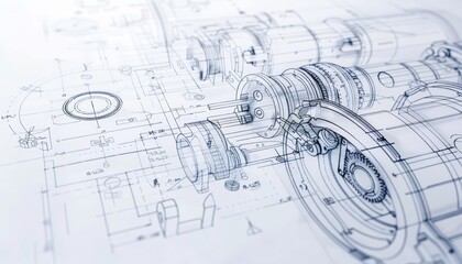 Make a sketch of the interior of a modern house