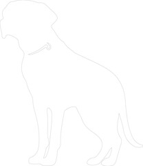 hound outline