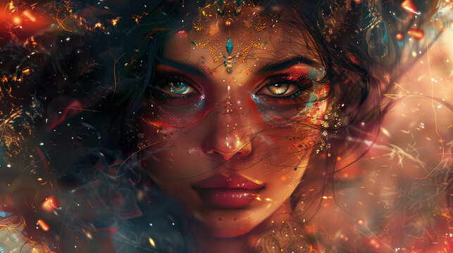 Psychic, Girl, Intuition, Sixth Sense, Psychic Abilities, Psychic Powers, Clairvoyance, ESP, Extrasensory Perception, Psychic Energy, Mind Reading, Telepathy, Precognition, Aura Reading, Mediumship