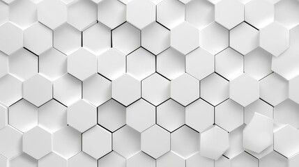 Geometric Honeycomb Background Design Generative AI