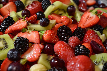 Fototapeta premium Mixed Fresh Fruits Assortment