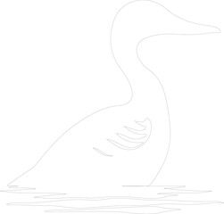 loon outline