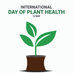 International Day of Plant Health on 12th May. Banners, cards, and post design templates for celebrating and raising awareness about plant health. Let's protect plants and nature.