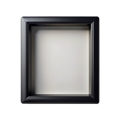 Photo of picture frame on transparent background