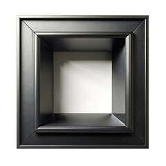 Photo of picture frame on transparent background