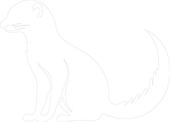 mongoose outline