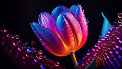 flower of tulip
