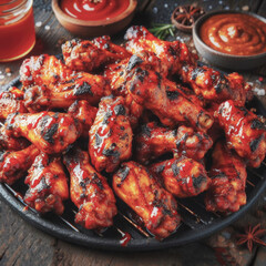 Spicy Delight: Spicy Chicken with Spicy Red Sauce