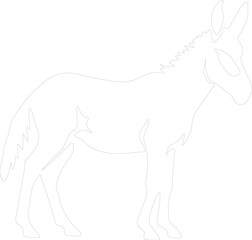 Obraz premium onager outline