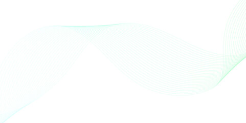 Abstract backdrop with colorful wave gradient lines on white background. Modern technology background, wave design. Vector illustration.