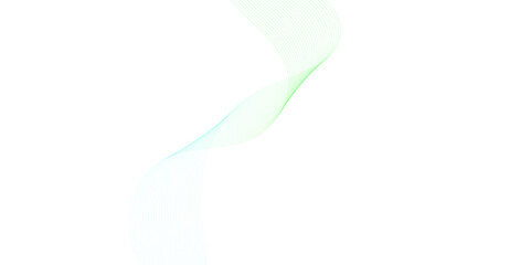 Abstract backdrop with colorful wave gradient lines on white background. Modern technology background, wave design. Vector illustration.