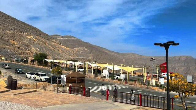Beautiful landscape during daytime, Jebel jais view