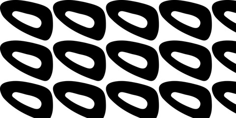 black and white seamless pattern