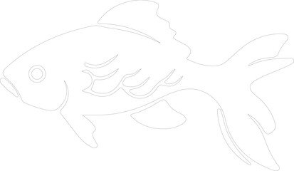 pupfish outline