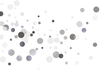 Silver glitter confetti on a white background. Illustration of a drop of shiny particles. Decorative element. Luxury background for your design, cards, invitations, gift, vip.