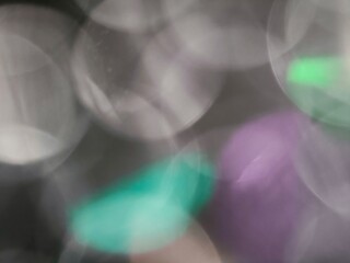 Bright background, shiny circles, colored balls