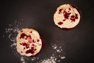 cupcake with frosting