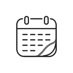 Calendar Vector Icon