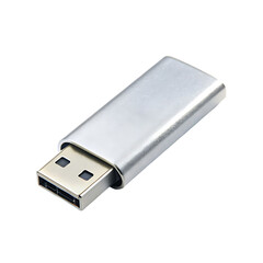 Memory stick isolated on transparent background