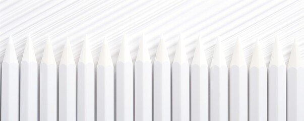 White crayon drawings on white background texture pattern with copy space for product design or text copyspace mock-up template for website banner, 