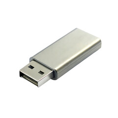 Memory stick isolated on transparent background