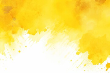 Yellow splash banner watercolor background for textures backgrounds and web banners texture blank empty pattern with copy space for product 