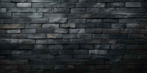 Dark brick wall texture background