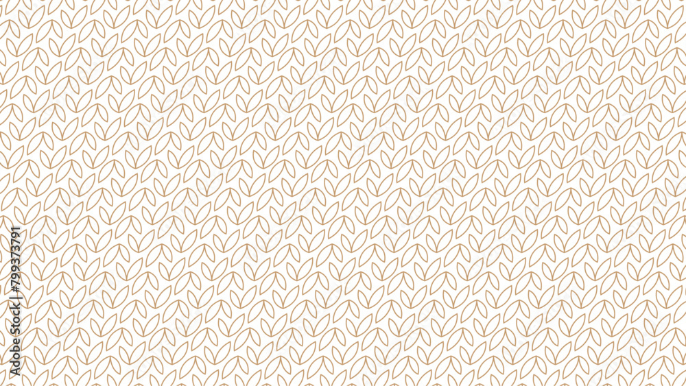 Wall mural leaf abstract pattern background design template
