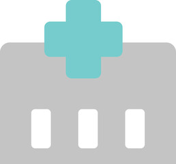 Fototapeta premium Hospital icon 