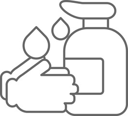 hand washing icon

