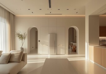 The beauty of curved shapes in interior design