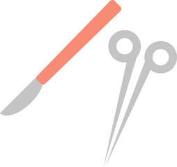 surgical scalpel icon
