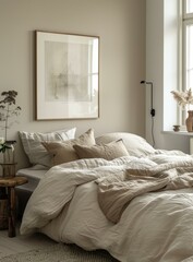Simple and elegant bedroom design
