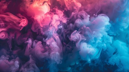 Fototapeta premium Colorful smoke background