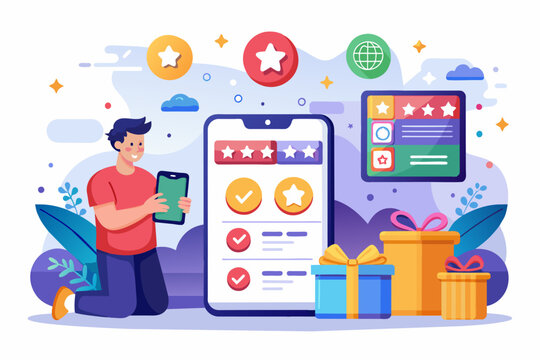 loyalty program app rewards customers with points and exclusive offers, encouraging repeat business.