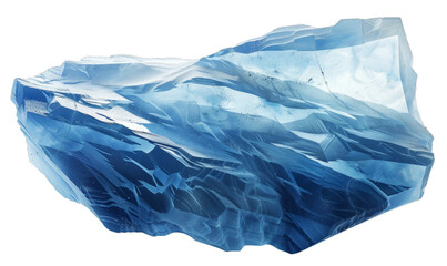 Abstract blue crystal texture. Digital art. Design for wallpaper, banner, and print.