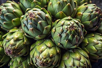Background Photo of Fresh, Wet, and Organic Vegetables


