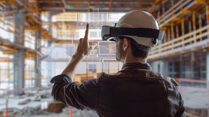 FutureForward Project Coordinator Utilizing Augmented Reality for Construction Visualization Digital Blueprint Integration and Timeline Alignment