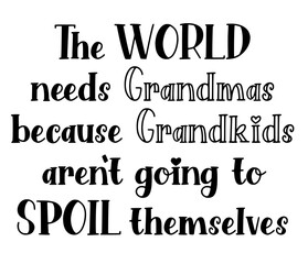 Stylish , fashionable and awesome grandma typography art and illustrator, Print ready vector handwritten phrase grandma family T shirt hand lettered calligraphic design. Vector illustration bundle.