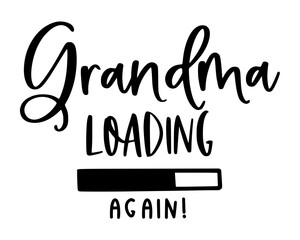 Stylish , fashionable and awesome grandma typography art and illustrator, Print ready vector handwritten phrase grandma family T shirt hand lettered calligraphic design. Vector illustration bundle.
