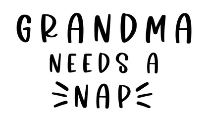 Stylish , fashionable and awesome grandma typography art and illustrator, Print ready vector handwritten phrase grandma family T shirt hand lettered calligraphic design. Vector illustration bundle.