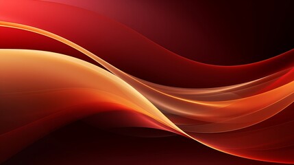 Vibrant Red and Yellow Pattern Background: Intricate Curvy Lines for Dynamic Visual Impact
