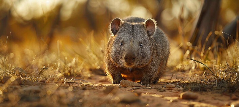 The southern hairy-nosed wombat is one of three living species of wombats.