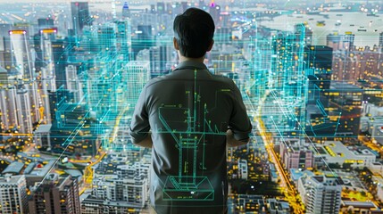 FutureForward Urban Planning Augmented Reality Integration of New Construction Projects in Cityscapes