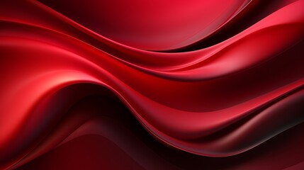 Obraz premium Abstract Red and Black Fabric Pattern: Intricate Curvy Lines Background Texture for Design and Decoration Concepts