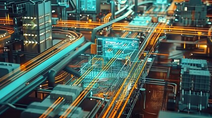 Precision in Motion Industrial IoT Automation at Work