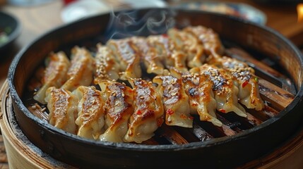 Close Up of a Plate of Food on a Table