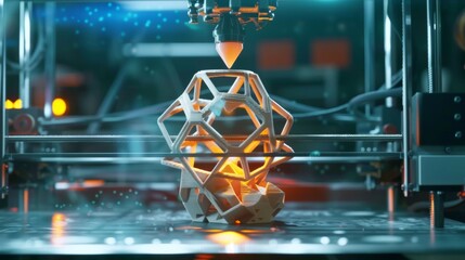Revolutionary 3D Printing AIDesigned Geometric Masterpiece Comes to Life